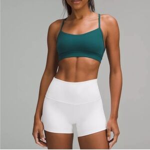 Lululemon Flow Y Sports Bra Size 8 in Storm Teal